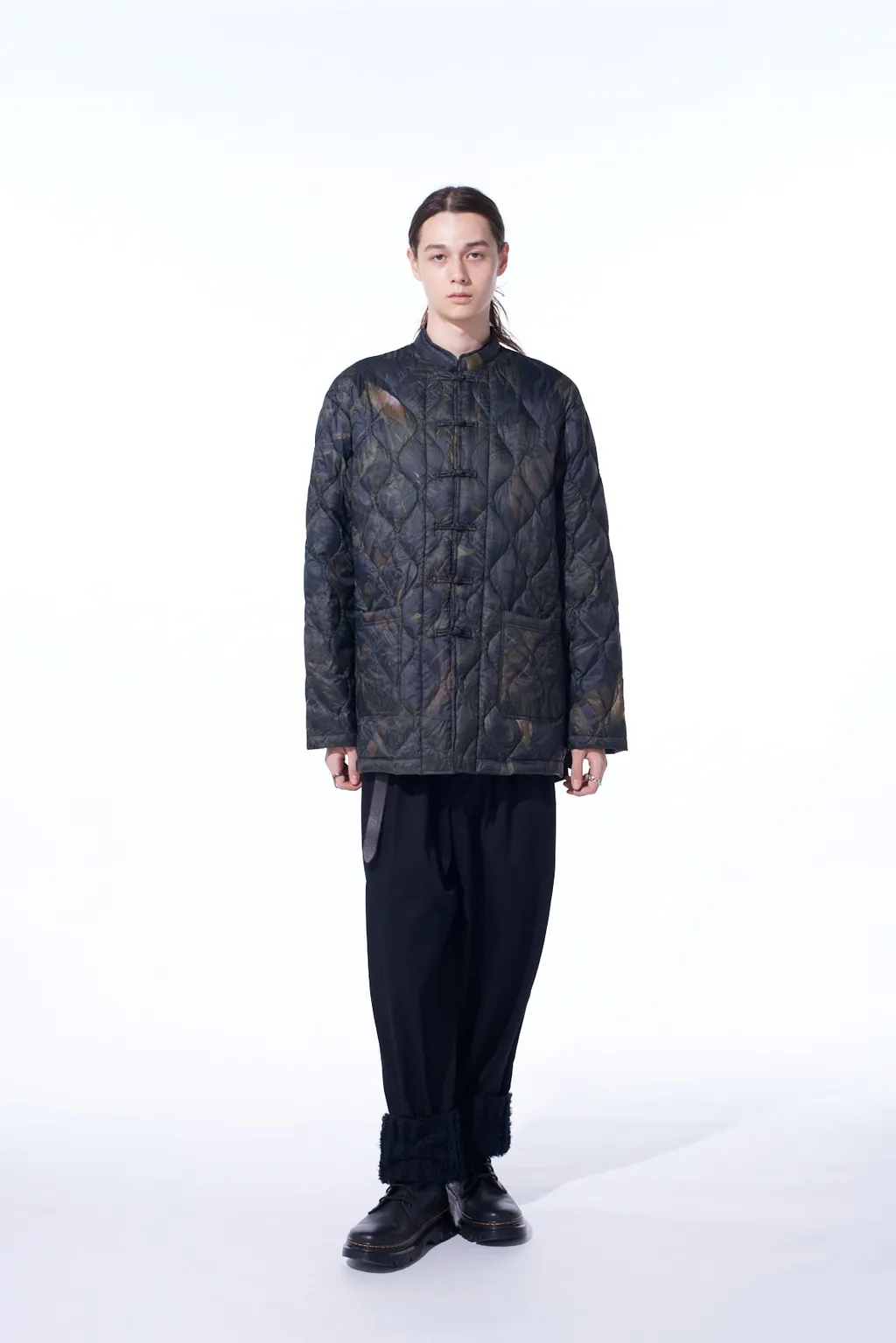 【S'yte X Taion】Dahlia Camouflage Quilted Down China Jacket