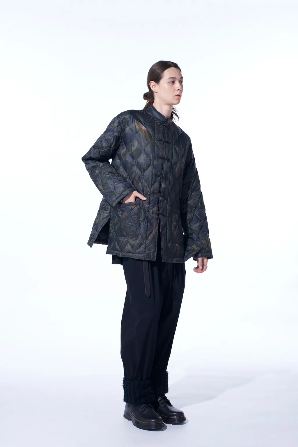 【S'yte X Taion】Dahlia Camouflage Quilted Down China Jacket