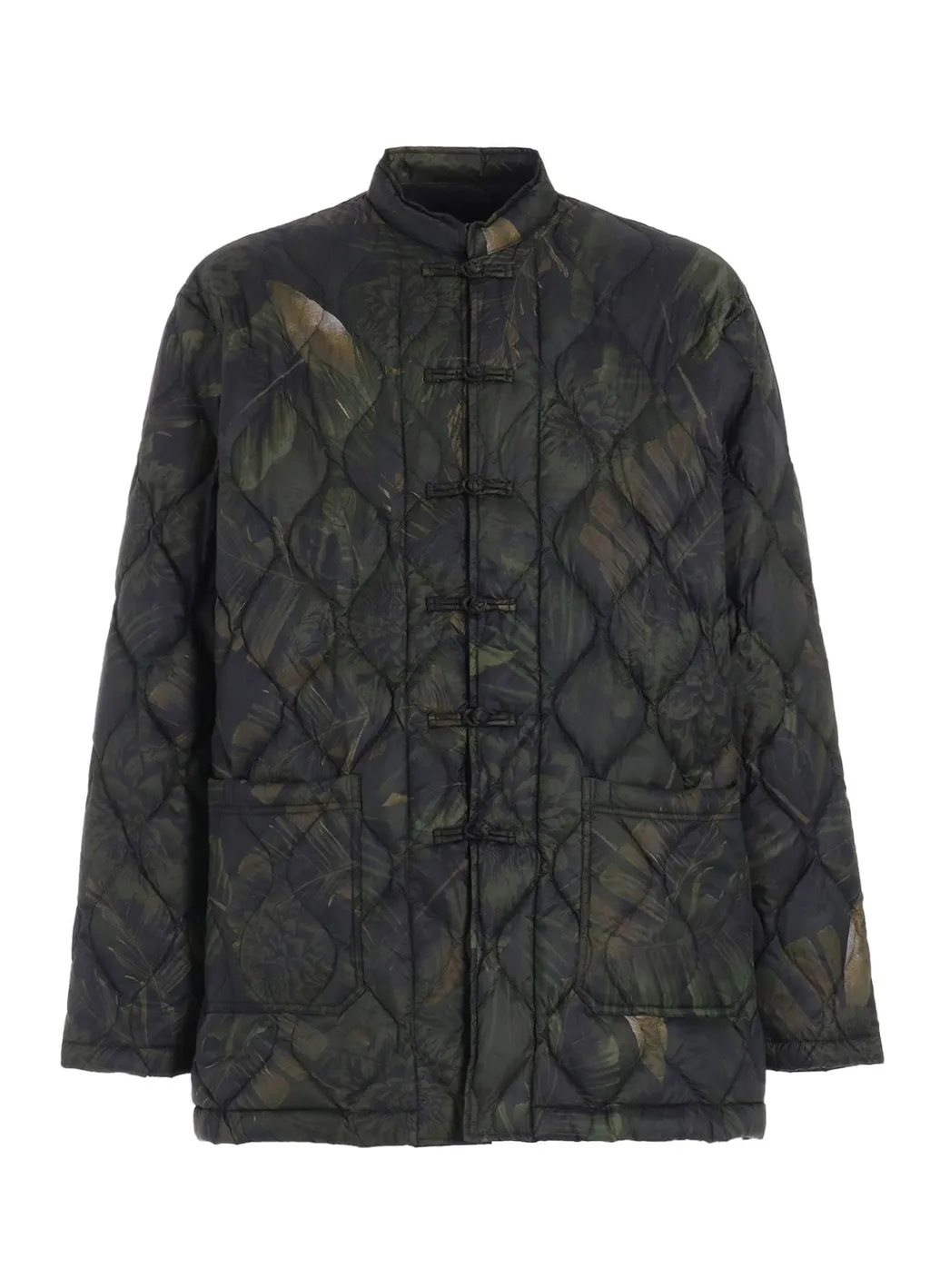 【S'yte X Taion】Dahlia Camouflage Quilted Down China Jacket