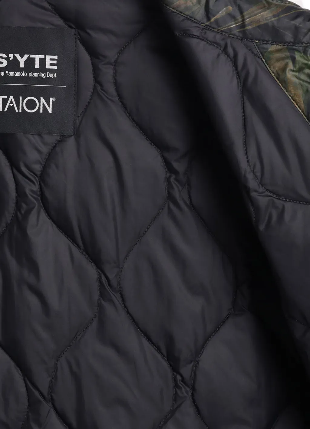 【S'yte X Taion】Dahlia Camouflage Quilted Down China Jacket