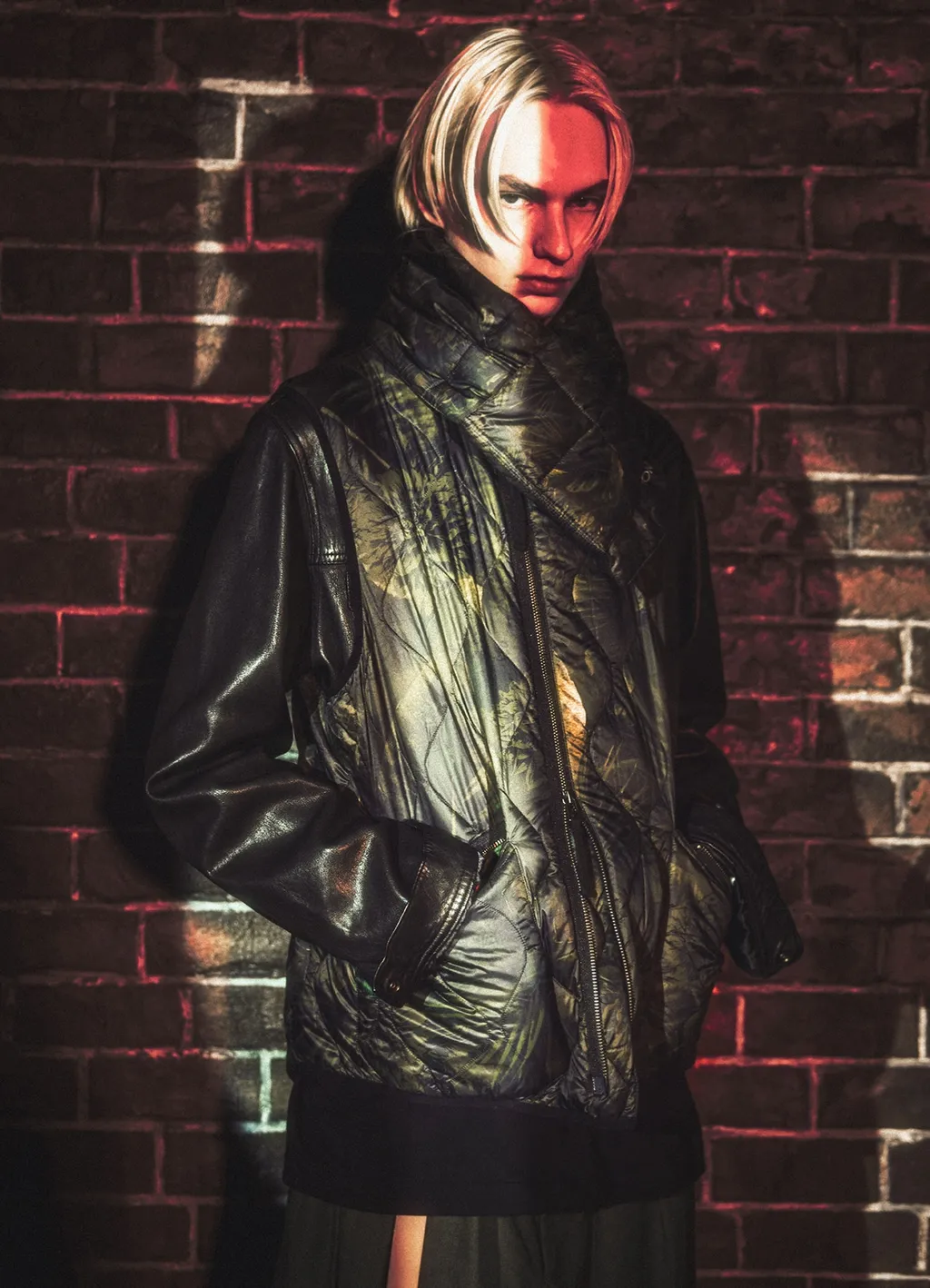 【S'yte X Taion】Dahlia Camouflage Quilted Down Vest