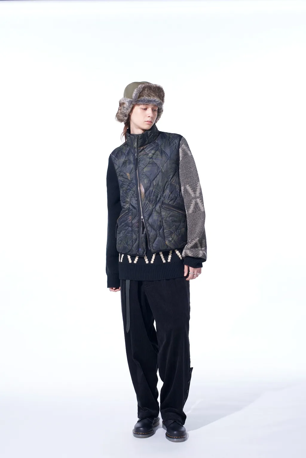 【S'yte X Taion】Dahlia Camouflage Quilted Down Vest