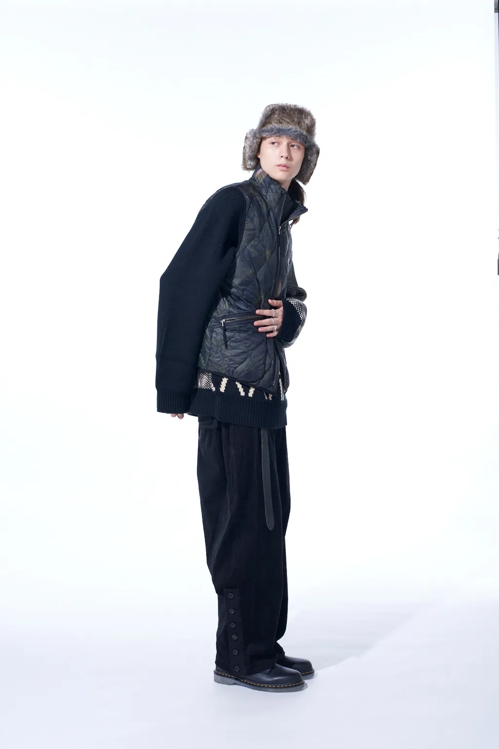 【S'yte X Taion】Dahlia Camouflage Quilted Down Vest