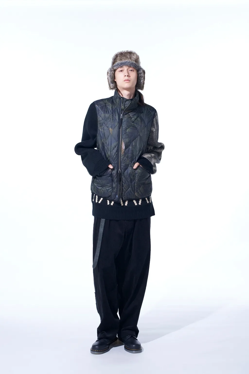 【S'yte X Taion】Dahlia Camouflage Quilted Down Vest