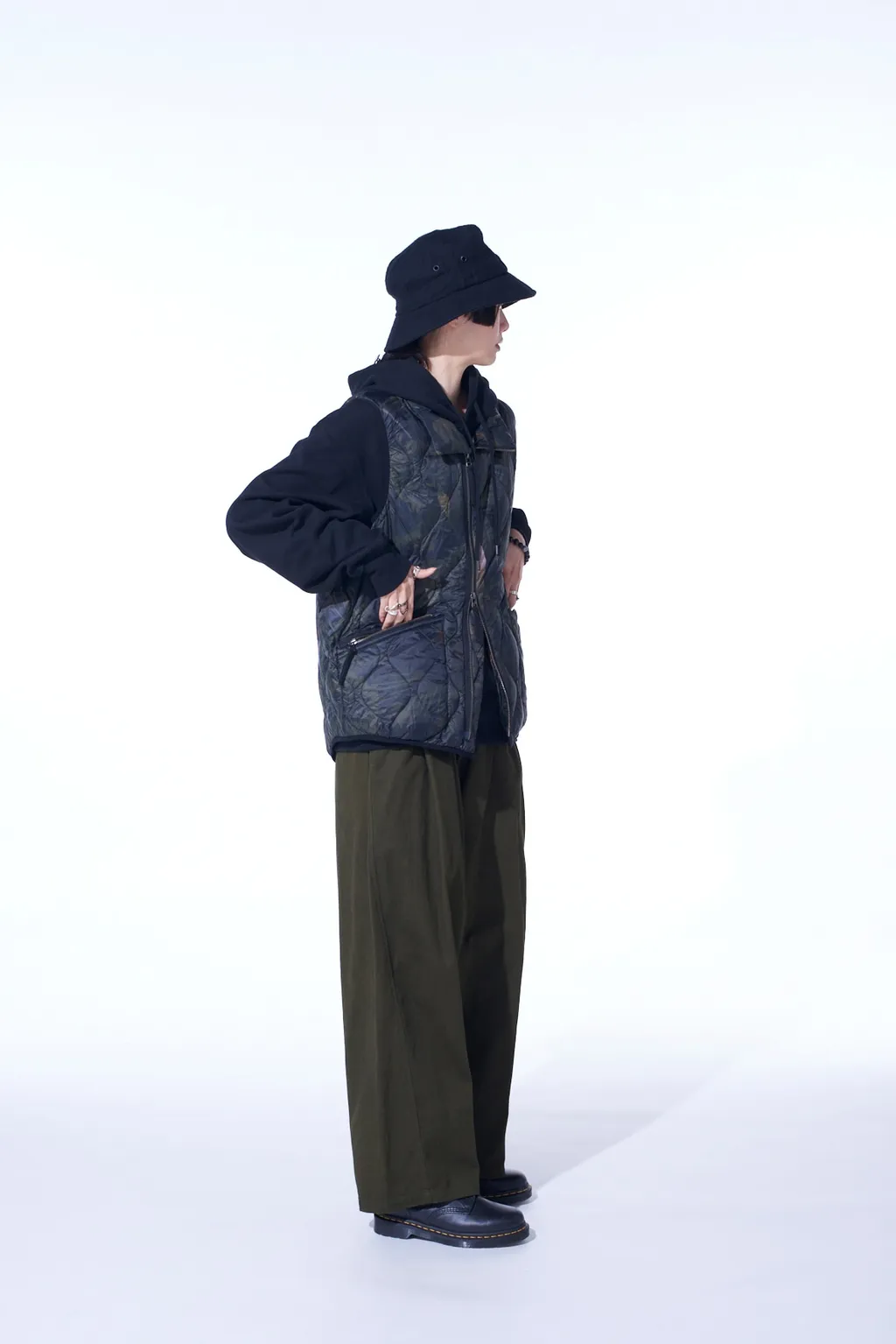 【S'yte X Taion】Dahlia Camouflage Quilted Down Vest