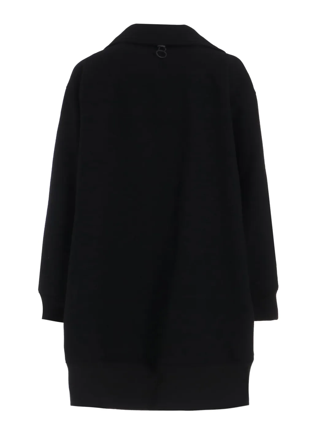Double-Weave Melton Oversized Long Truck Top