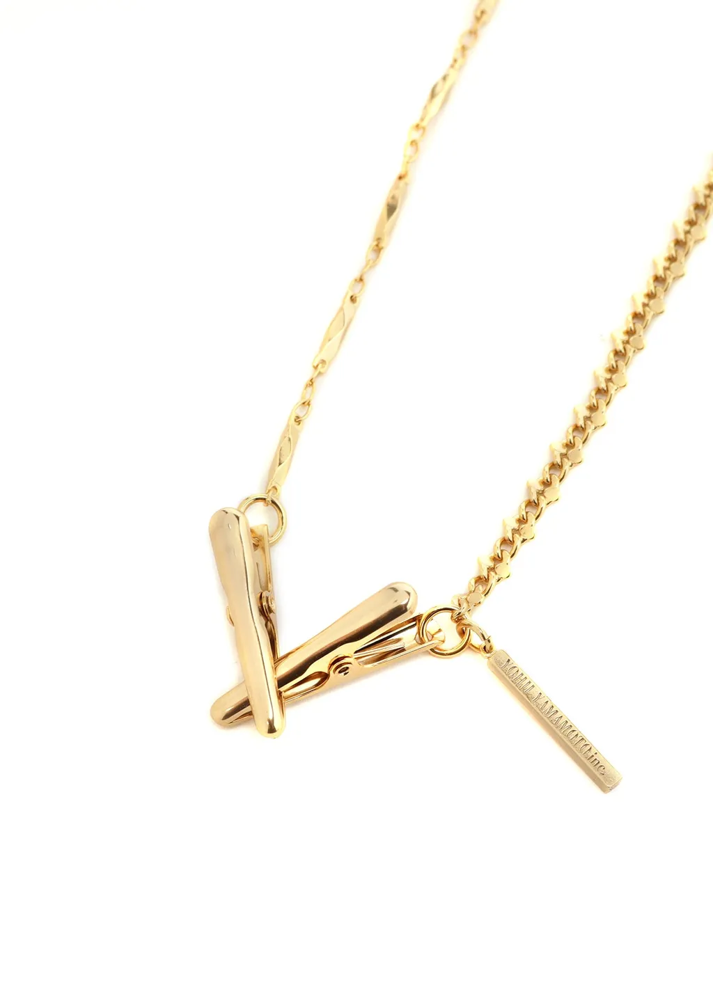 Brass Clip Fine Chain