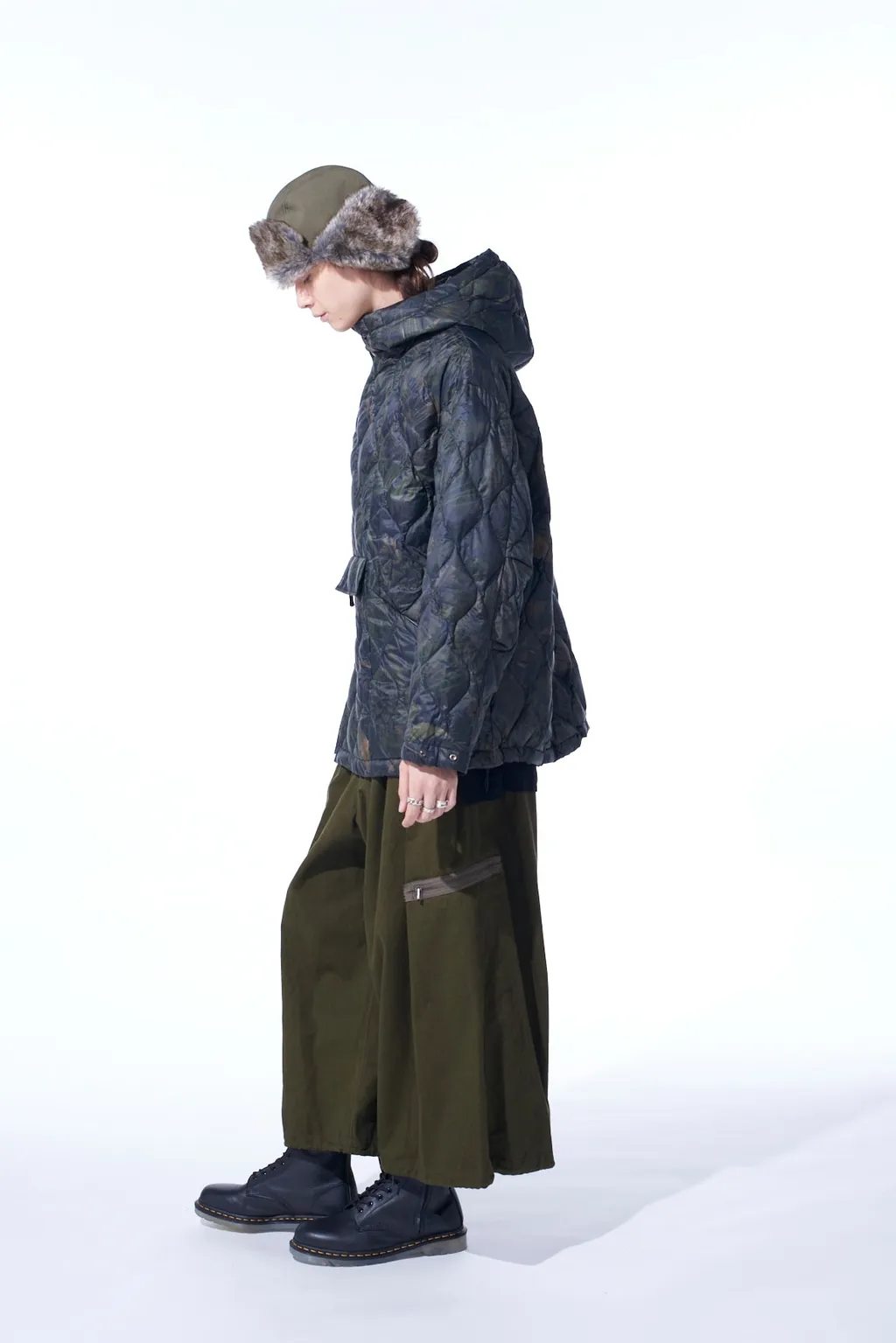 【S'yte X Taion】Dahlia Camouflage Quilted Down Parka