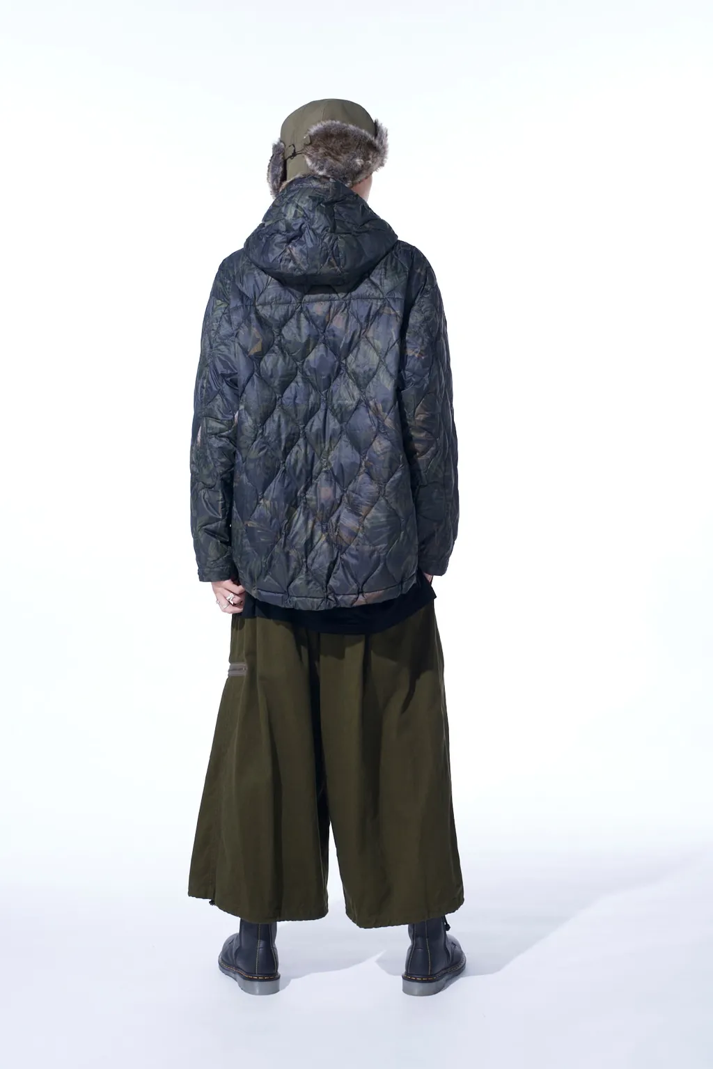【S'yte X Taion】Dahlia Camouflage Quilted Down Parka