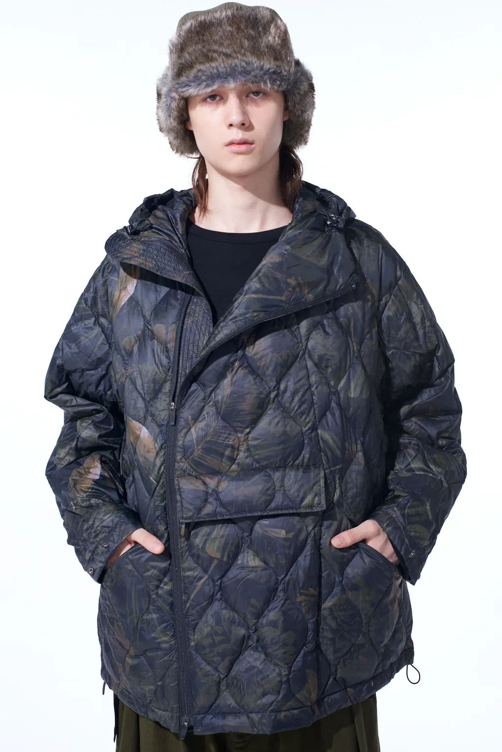 【S'yte X Taion】Dahlia Camouflage Quilted Down Parka