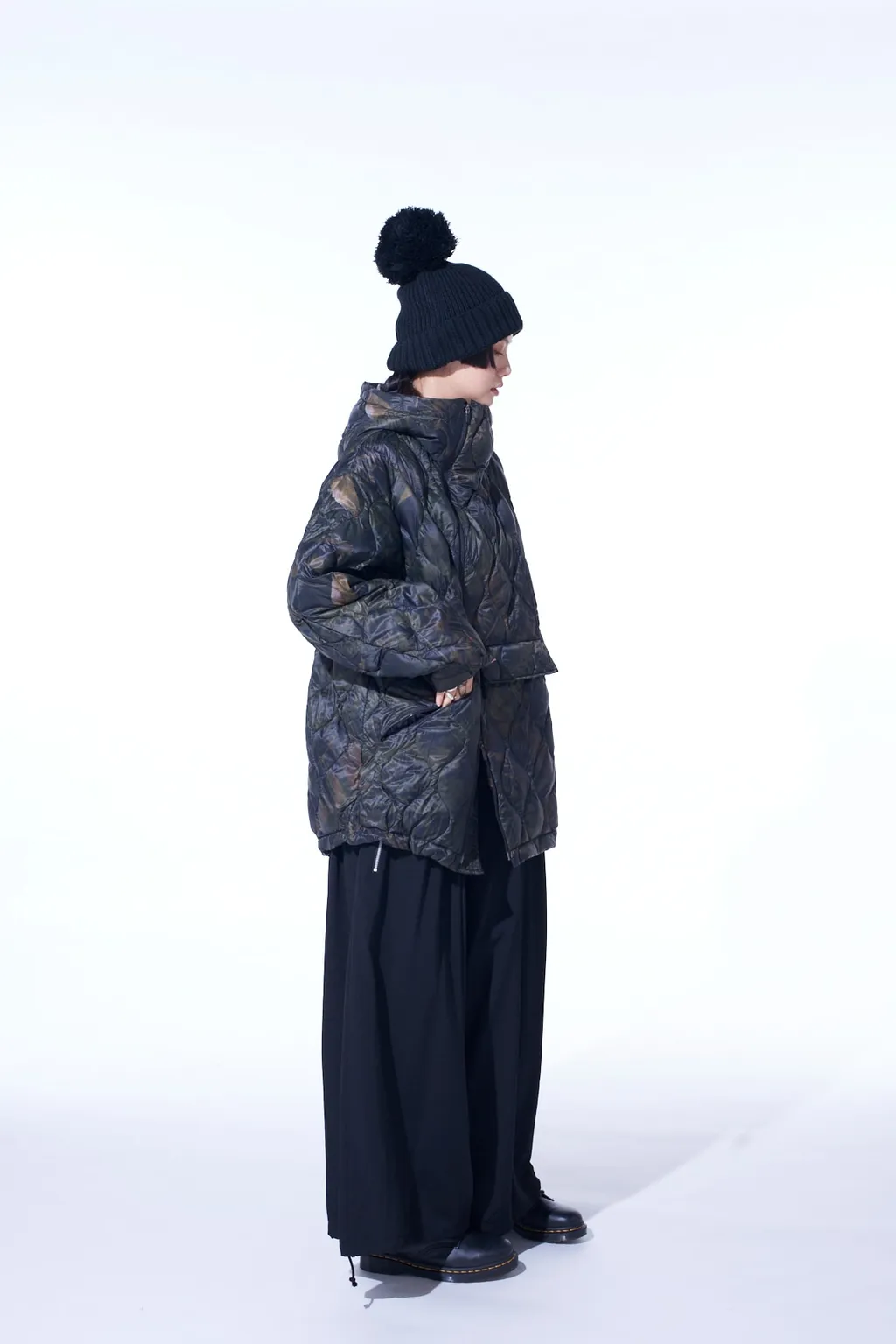 【S'yte X Taion】Dahlia Camouflage Quilted Down Parka