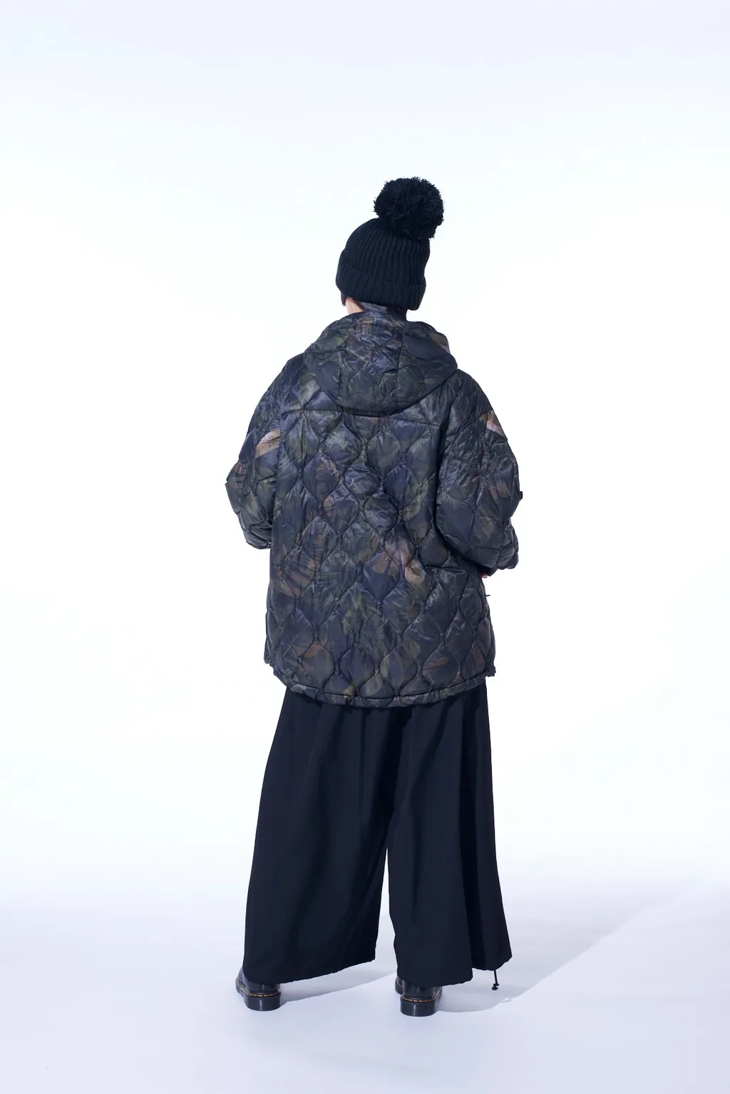 【S'yte X Taion】Dahlia Camouflage Quilted Down Parka
