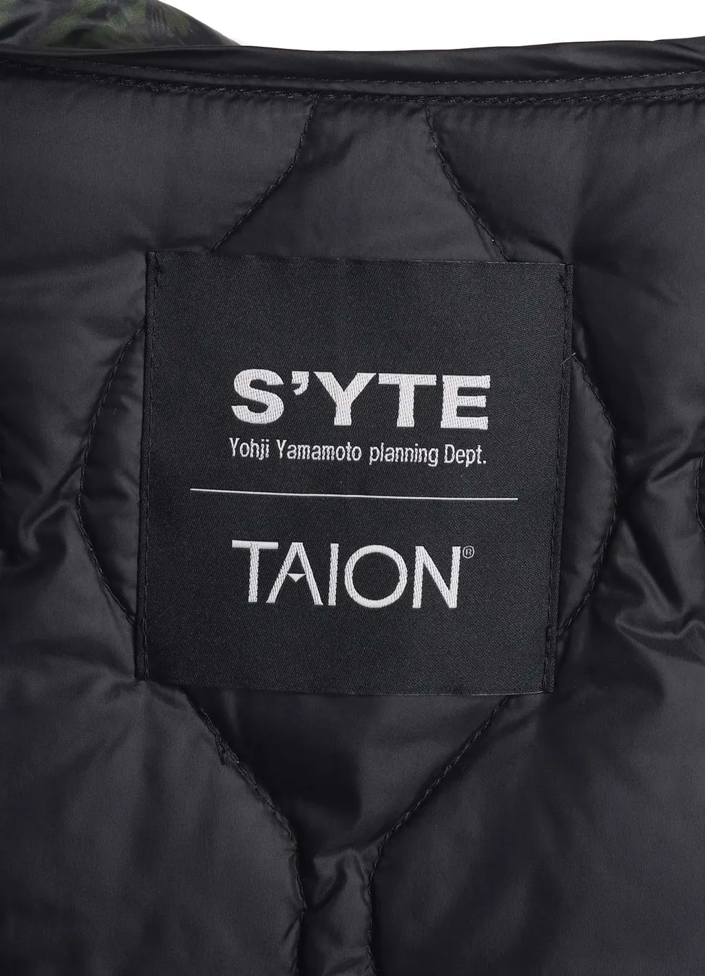 【S'yte X Taion】Dahlia Camouflage Quilted Down Parka