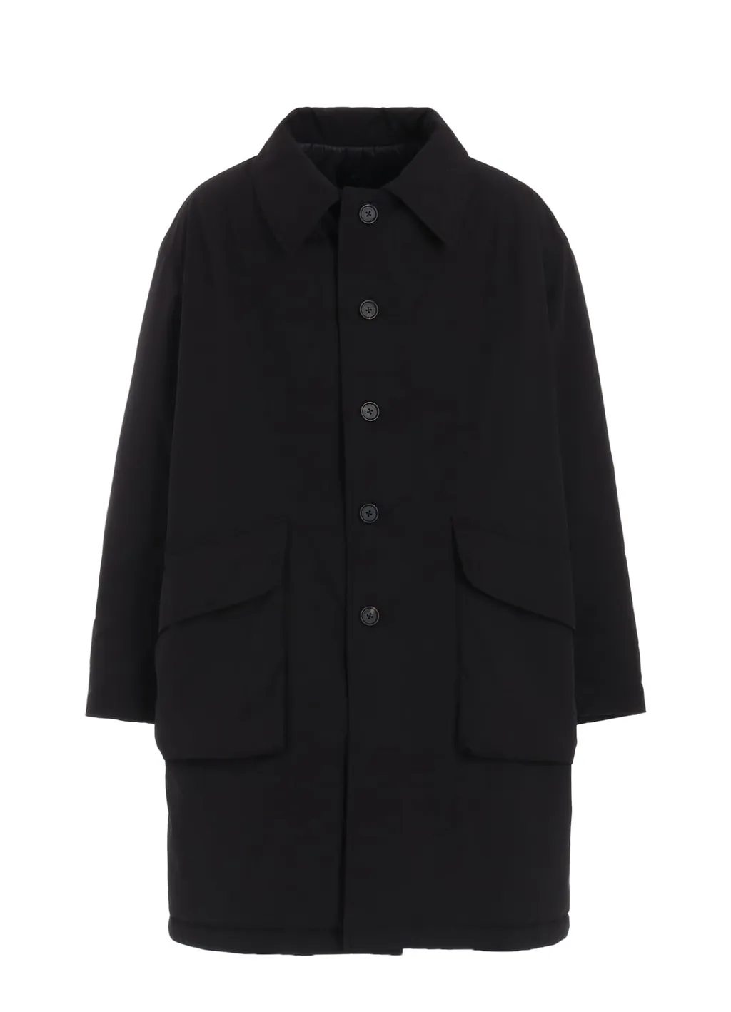Water-Repellent Stretch Taffeta Puffer Coat