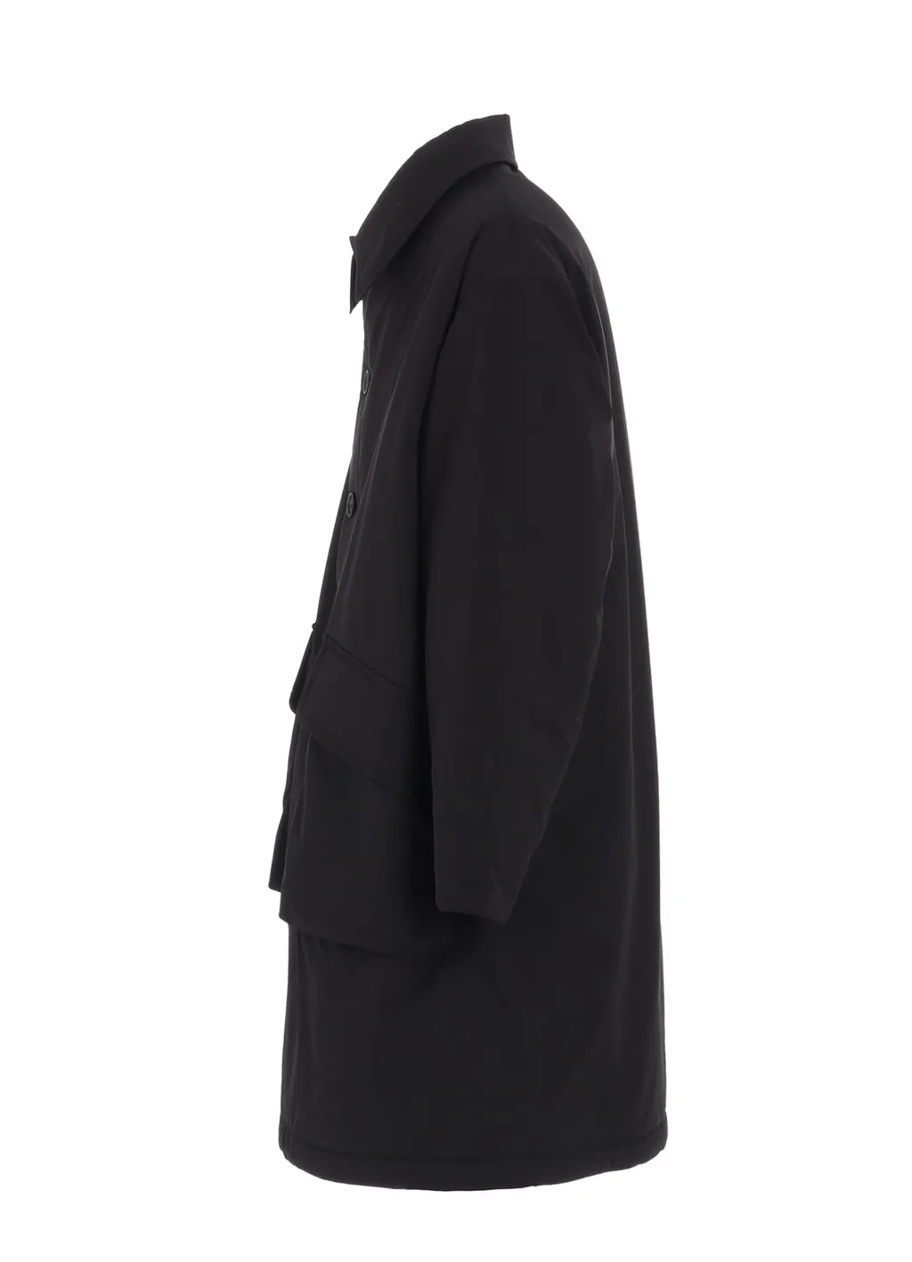 Water-Repellent Stretch Taffeta Puffer Coat