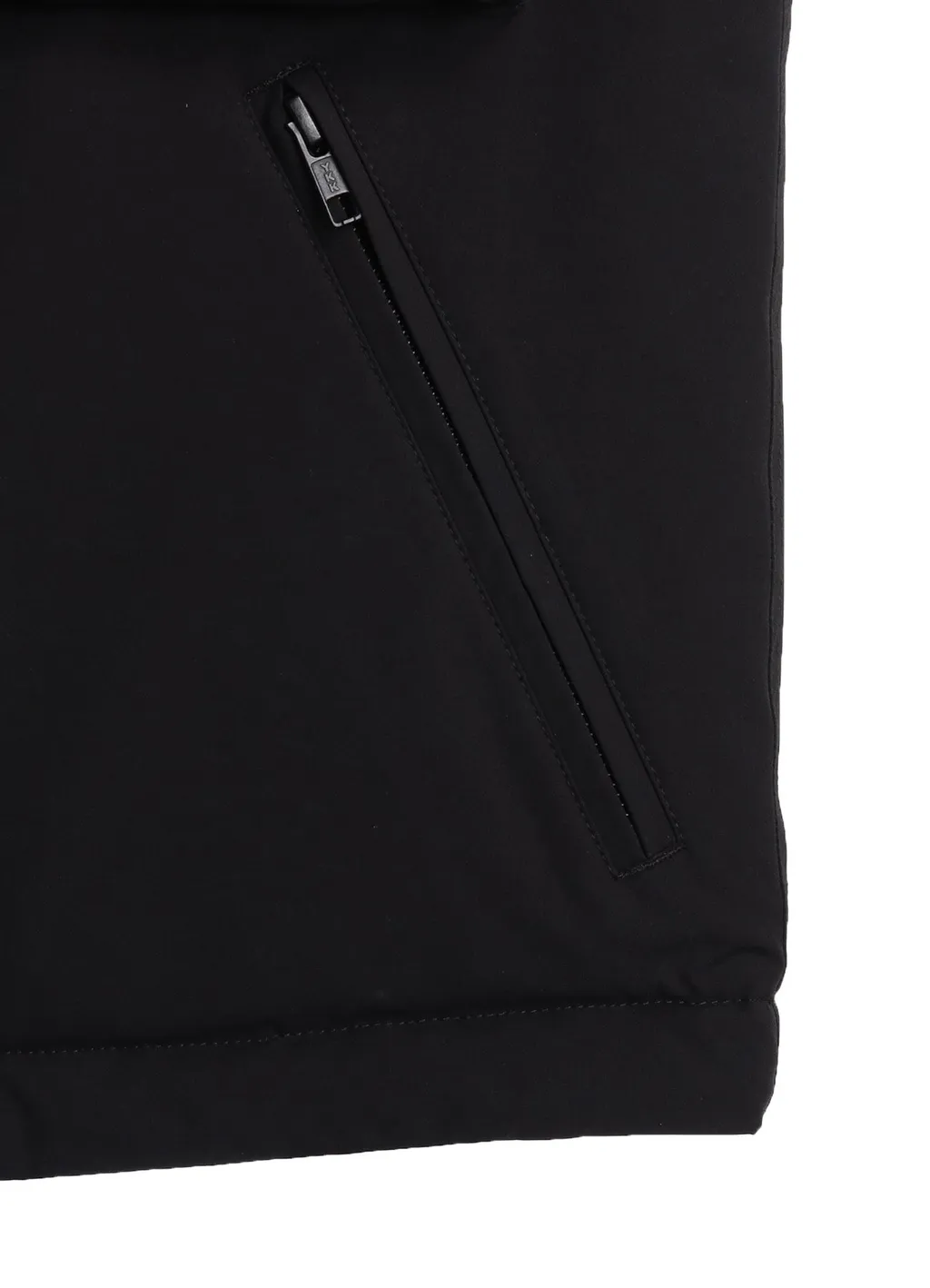 Water-Repellent Stretch Taffeta Oversized Puffer Blouson