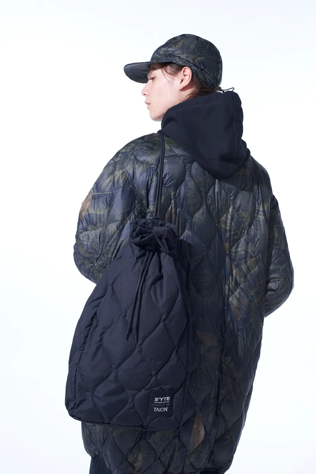 【S'yte X Taion】Quilted Down 2Way Mini Bonsack