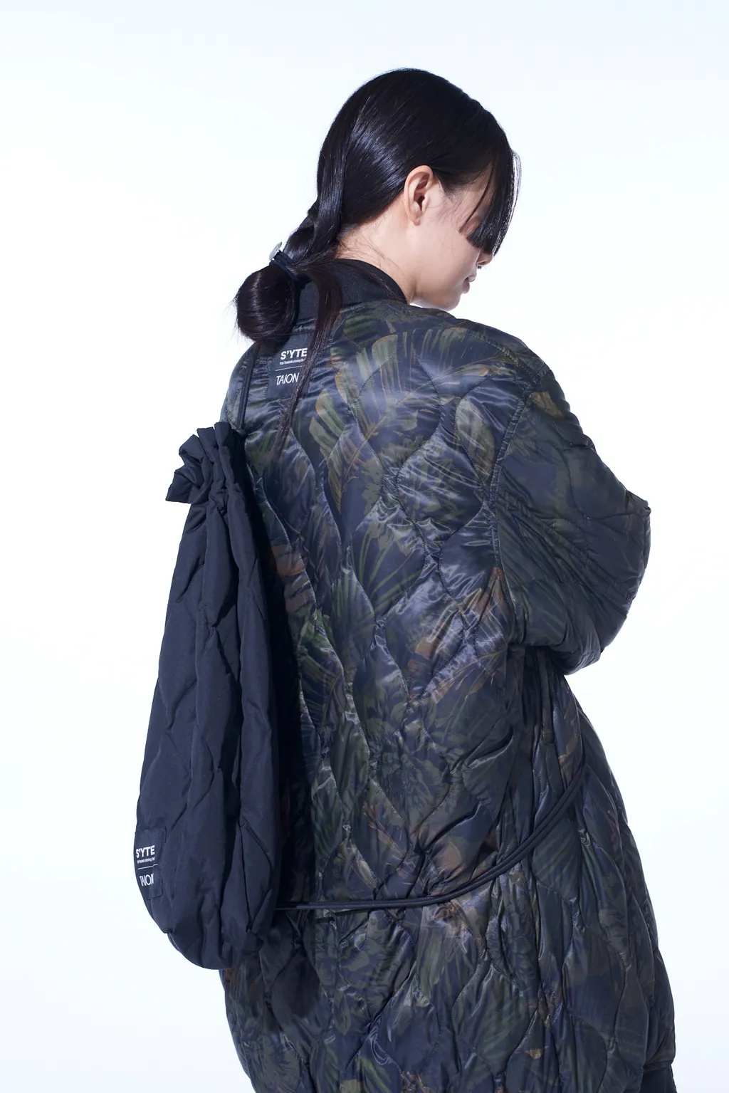 【S'yte X Taion】Quilted Down 2Way Mini Bonsack