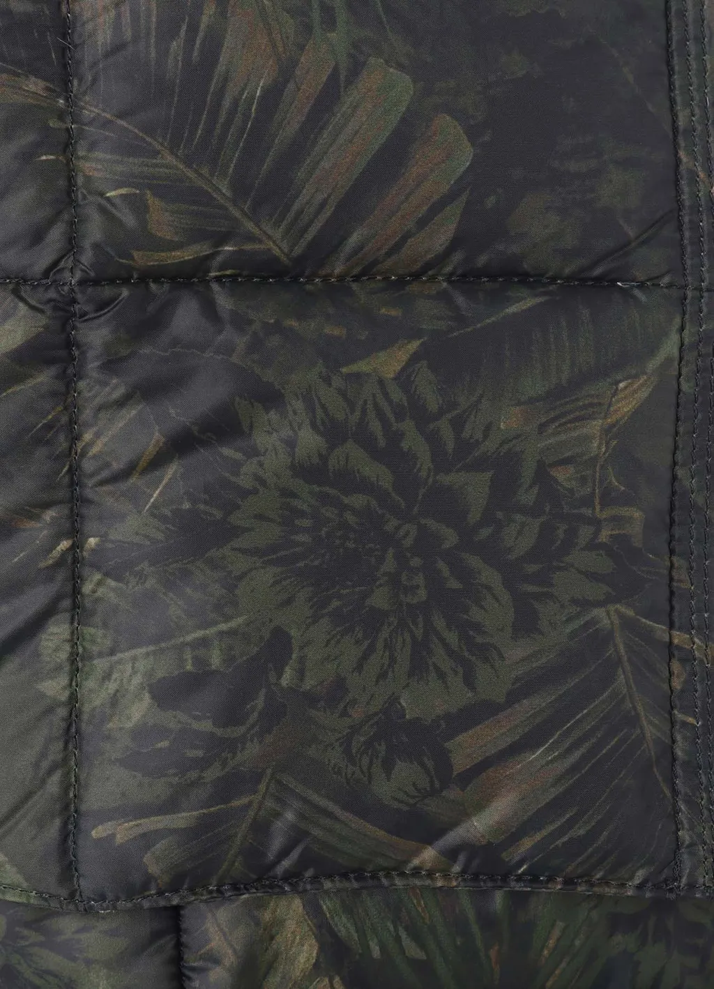 【S'yte X Taion】Dahlia Camouflage Quilted Down Reversible Scarf
