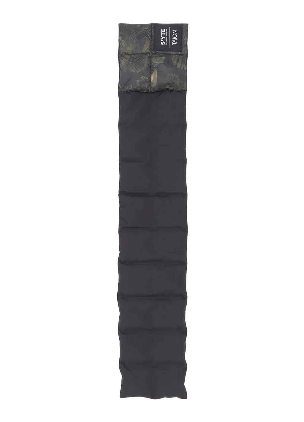【S'yte X Taion】Dahlia Camouflage Quilted Down Reversible Scarf
