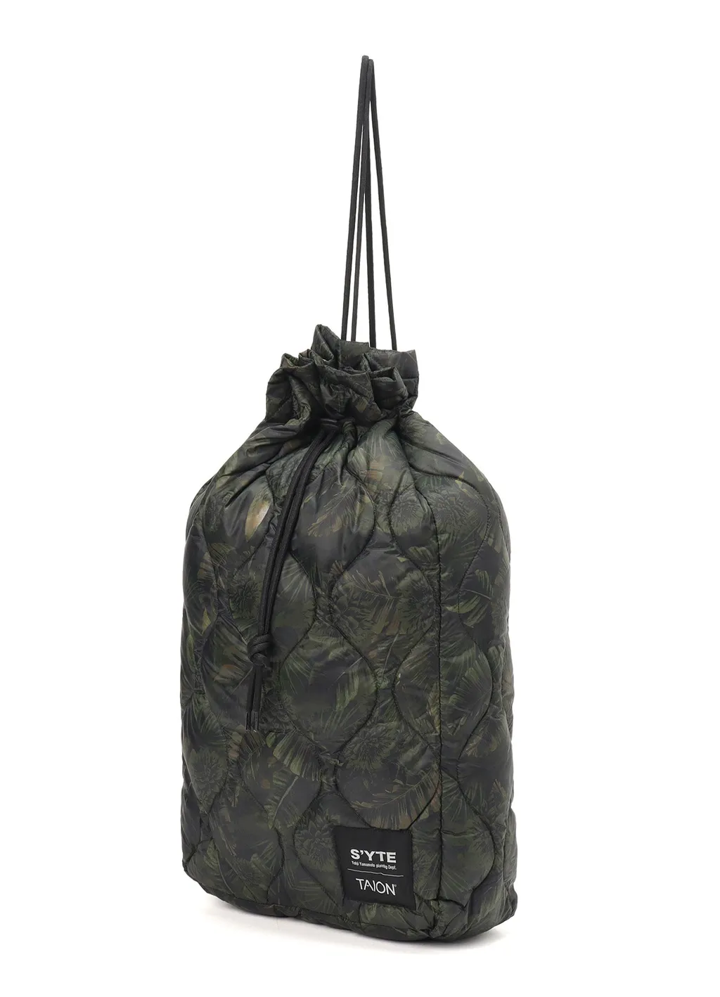 【S'yte X Taion】Dahlia Camouflage Quilted Down 2Way Mini Bonsack