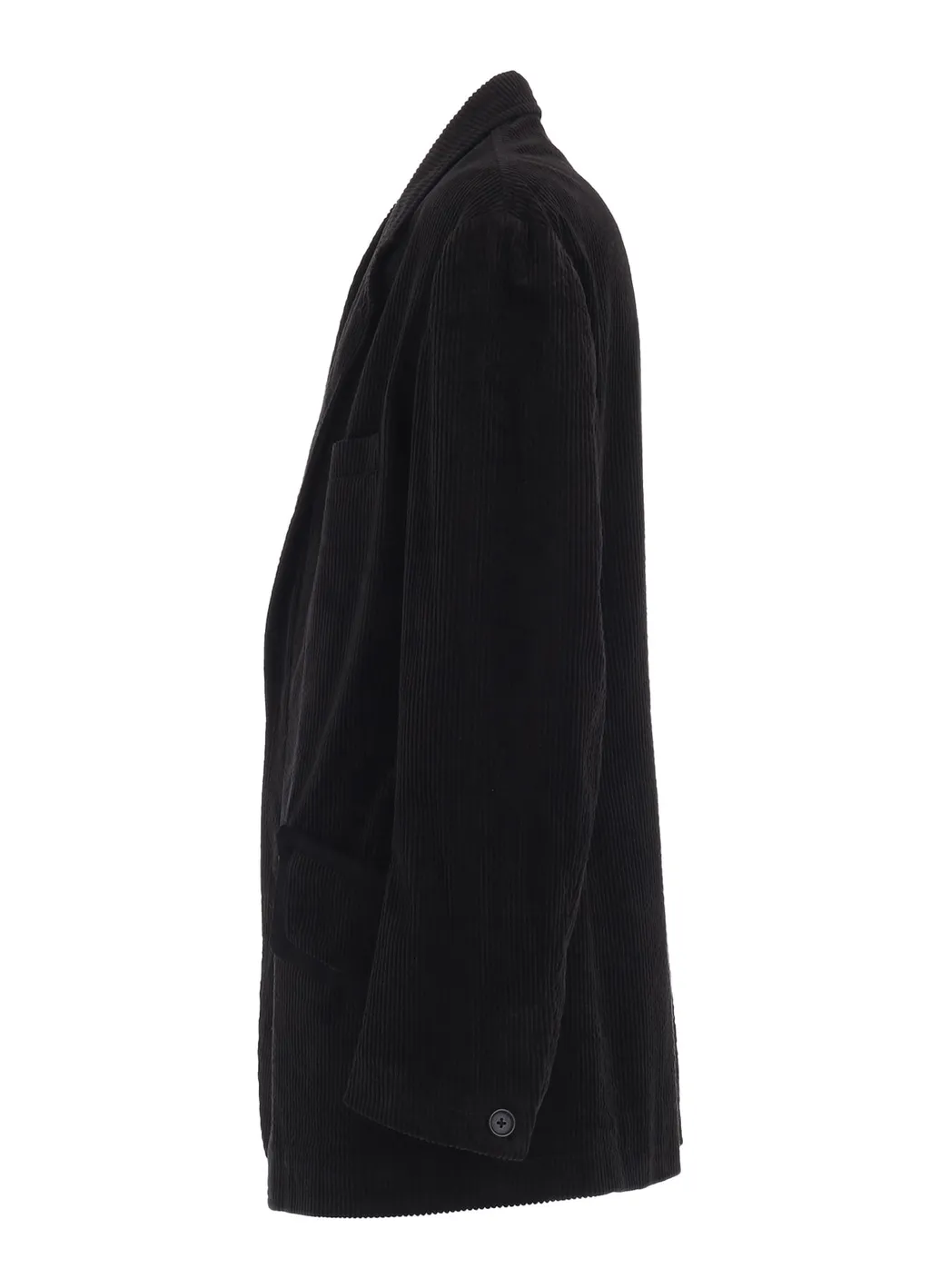 6W Soccer Corduroy Oversize Notched Lapel Jacket