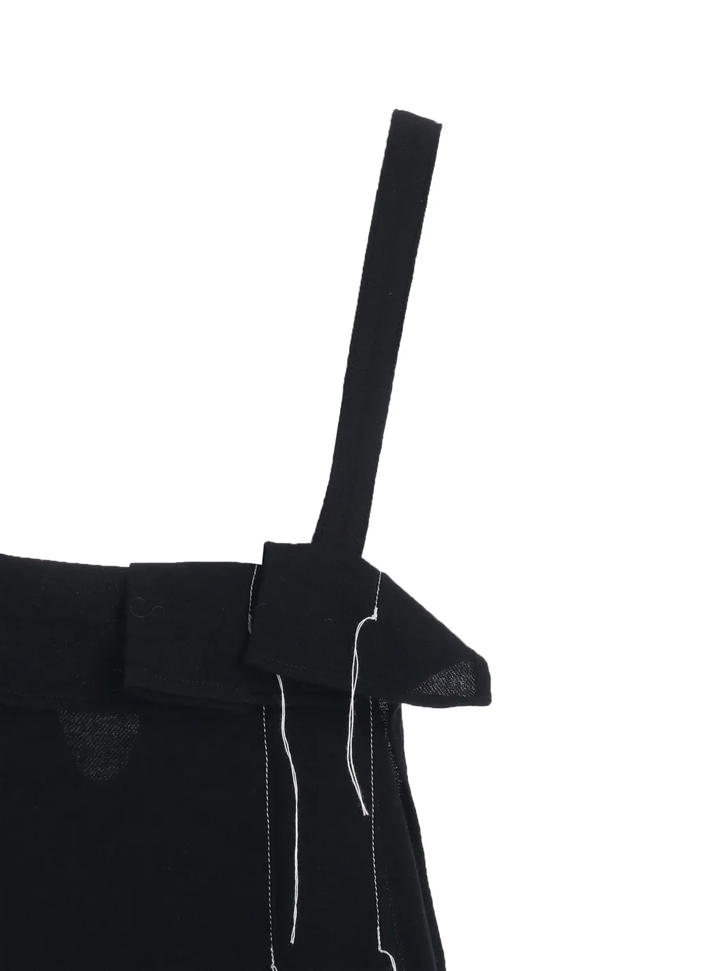 Wool Viyella Pleated Shoulder Strap Dress