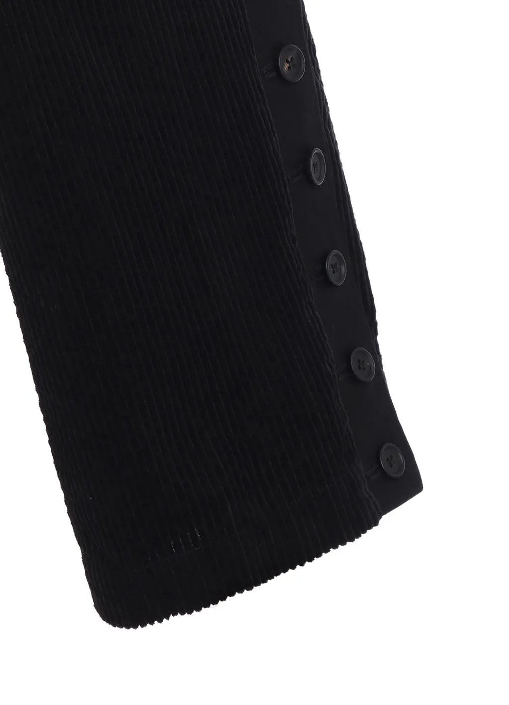6W Soccer Corduroy Button-Slit Pants