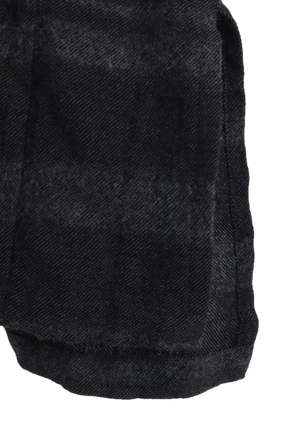 Fulling Finished Shadow Check Pleated Shoulder Strap Dress