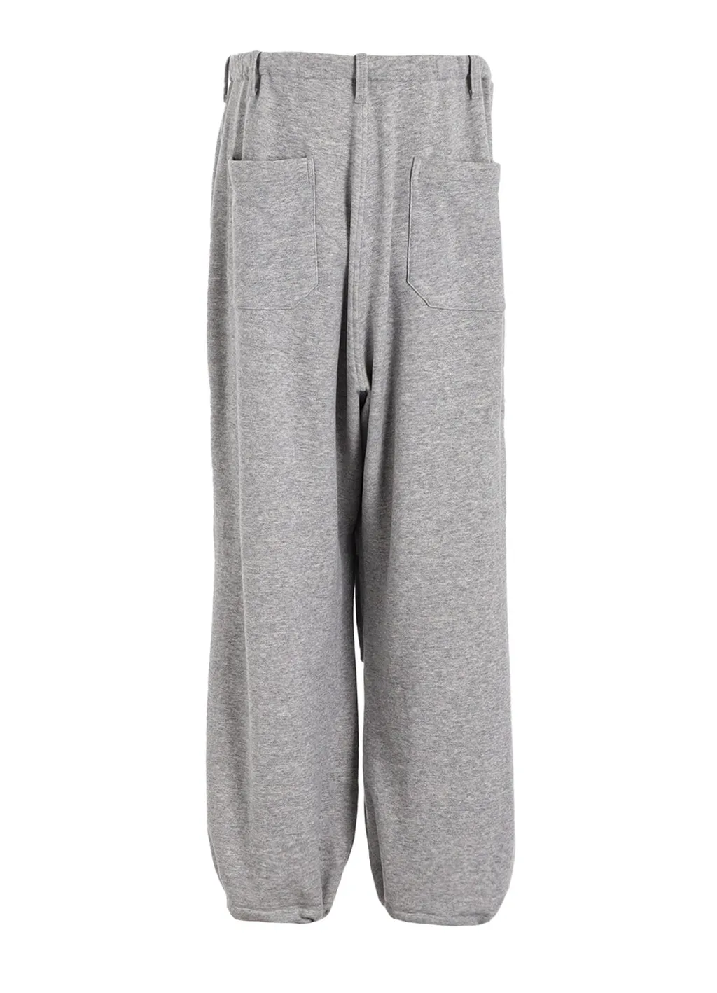 French Terry Knee Tuck Wide Pants