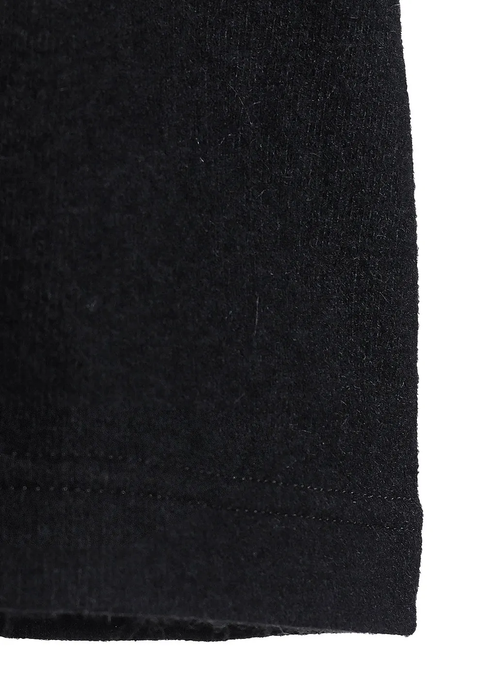 Airy Jersey Blind Stitch High Neck Long-Sleeve T-Shirt
