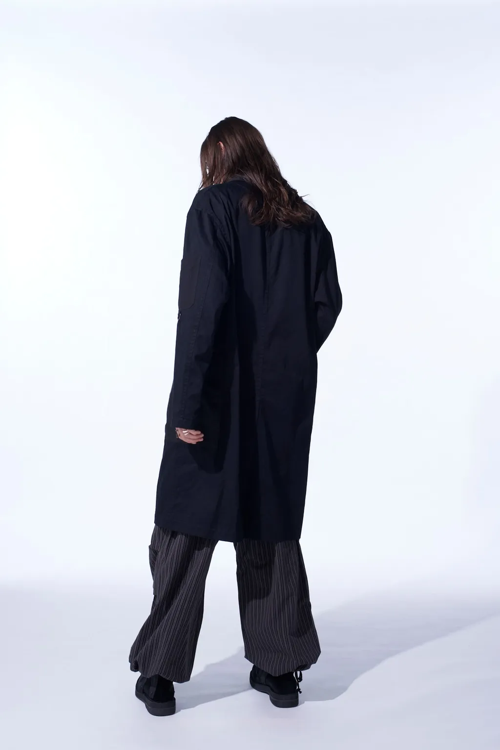 Various Fabrics Crazy Patchwork Shop Coat