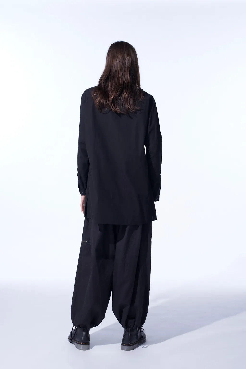 Khadi Cotton Stand Collar Zipper Shirt