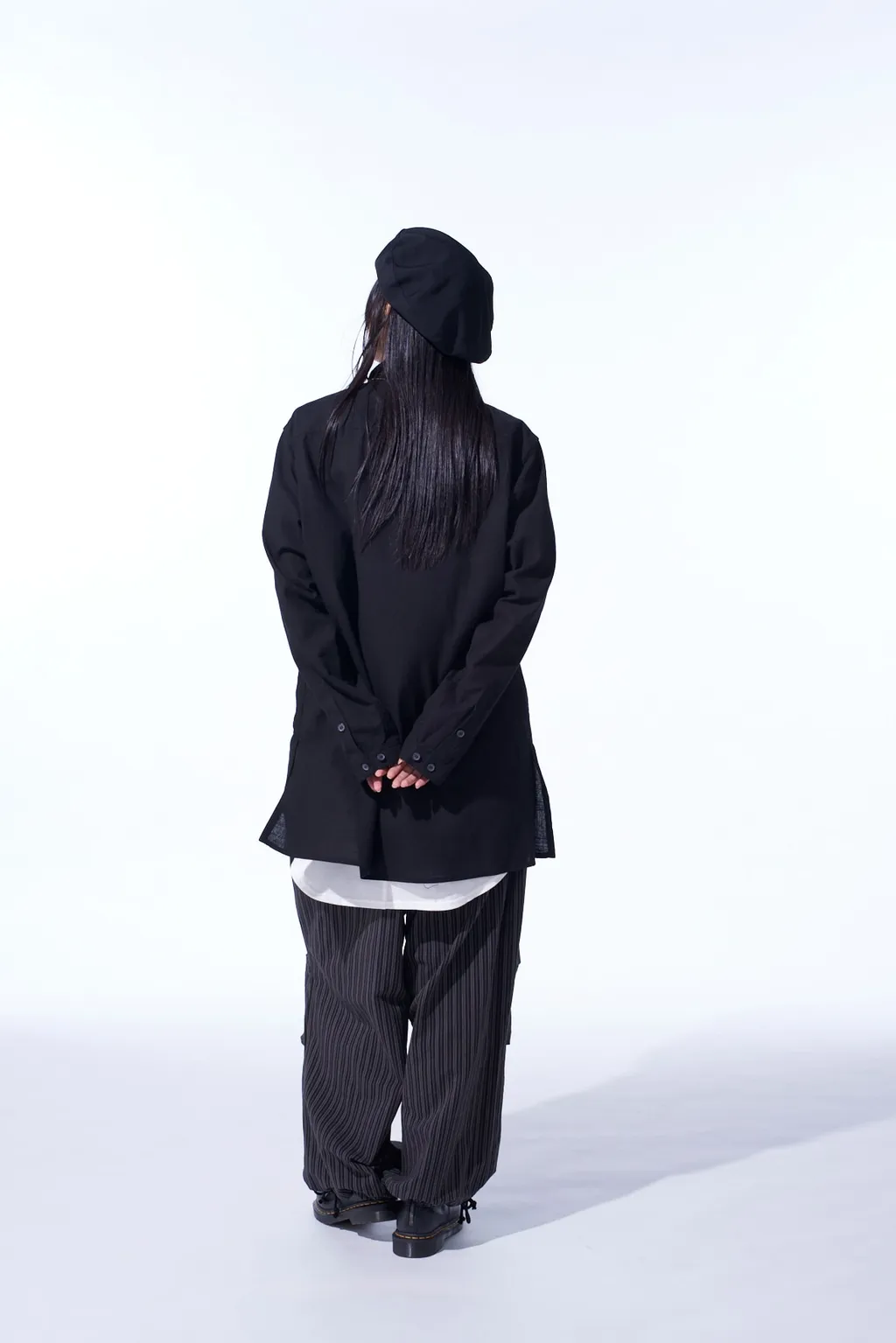 Khadi Cotton Stand Collar Zipper Shirt