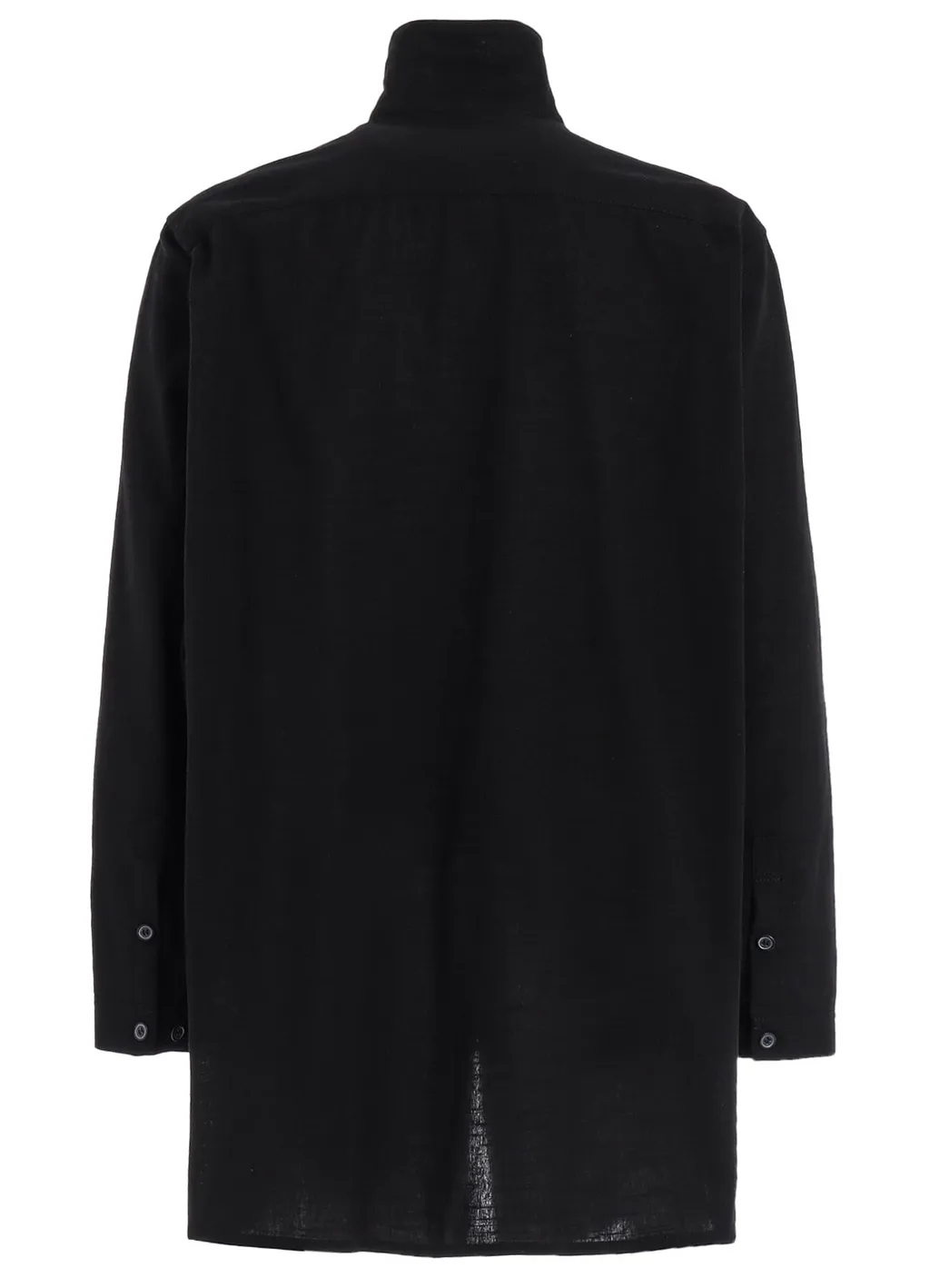 Khadi Cotton Stand Collar Zipper Shirt