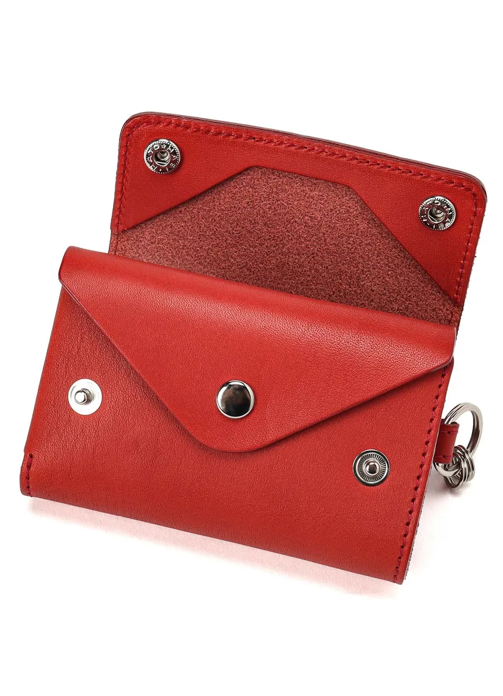 Leather Tri-Fold Mini Wallet