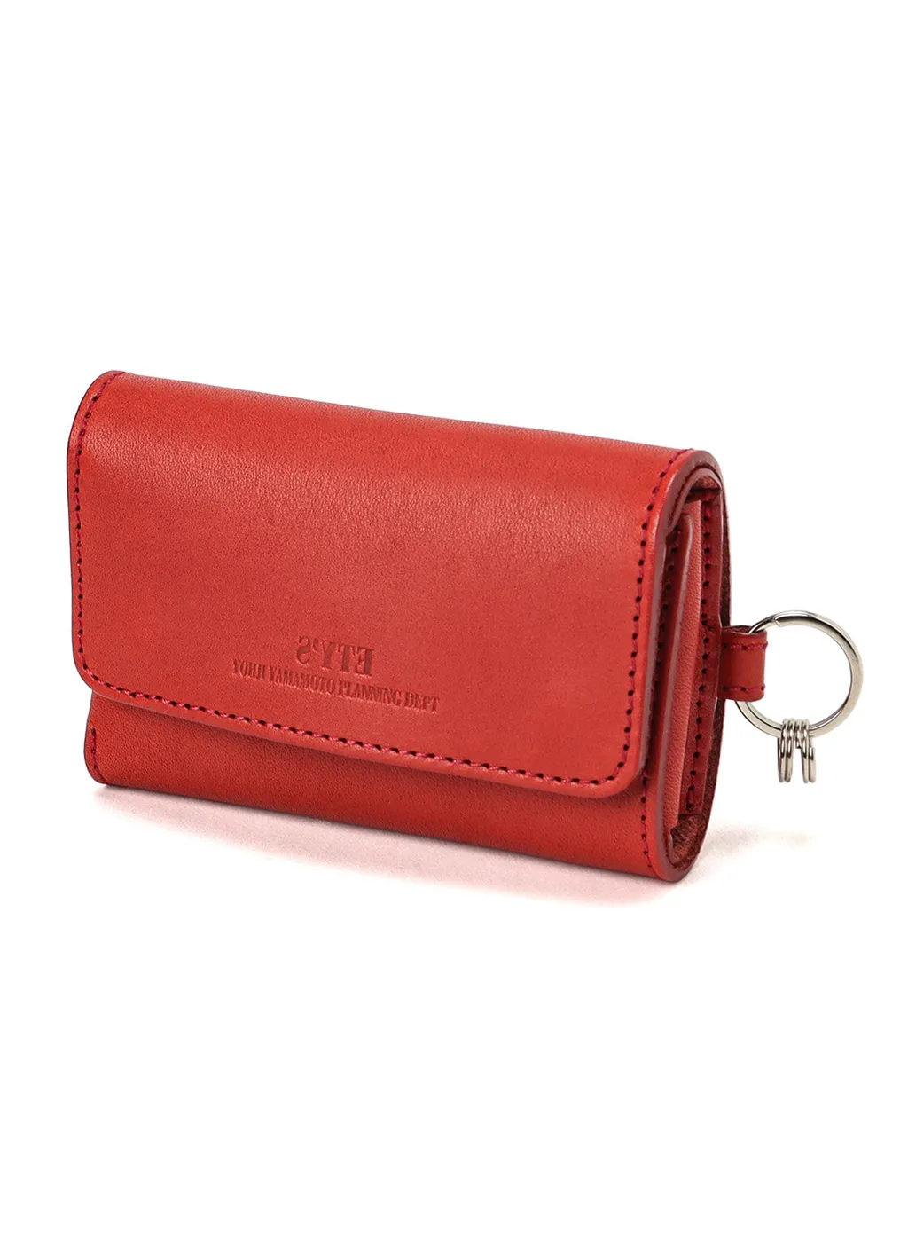 Leather Tri-Fold Mini Wallet