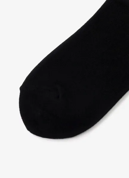 Cotton Plain Stitch Spider Web Socks