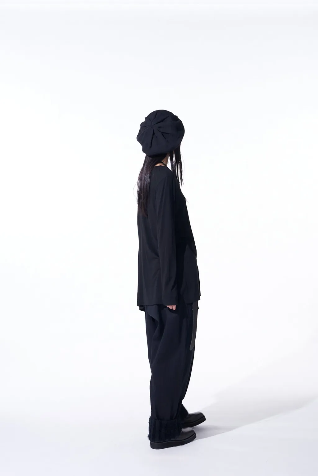 Jacquard Fringe Stripe Wide Pants