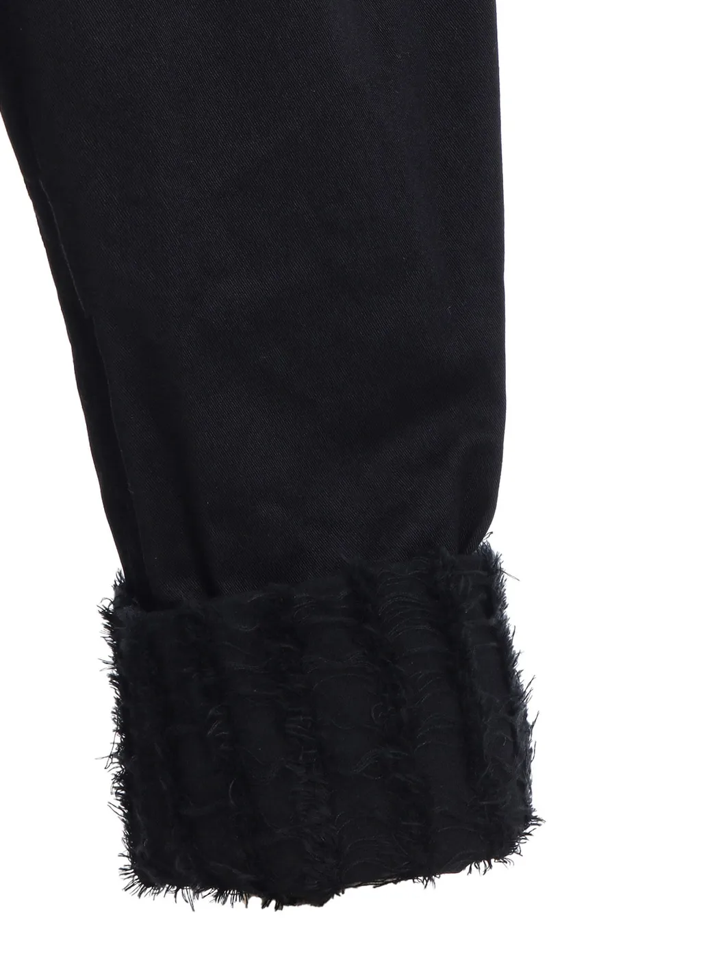 Jacquard Fringe Stripe Wide Pants