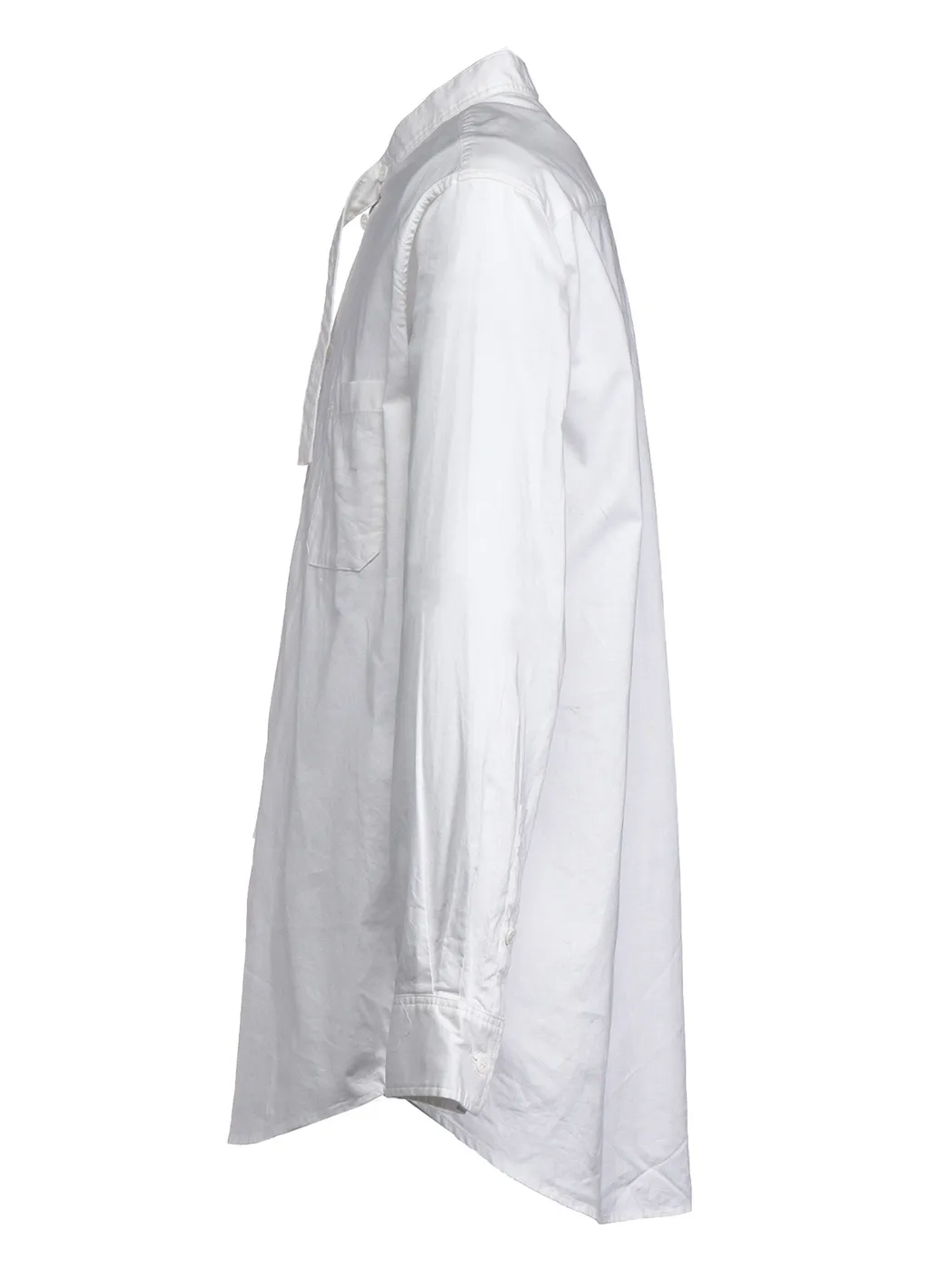 Cotton Twill Applique Stand Collar Shirt Boro