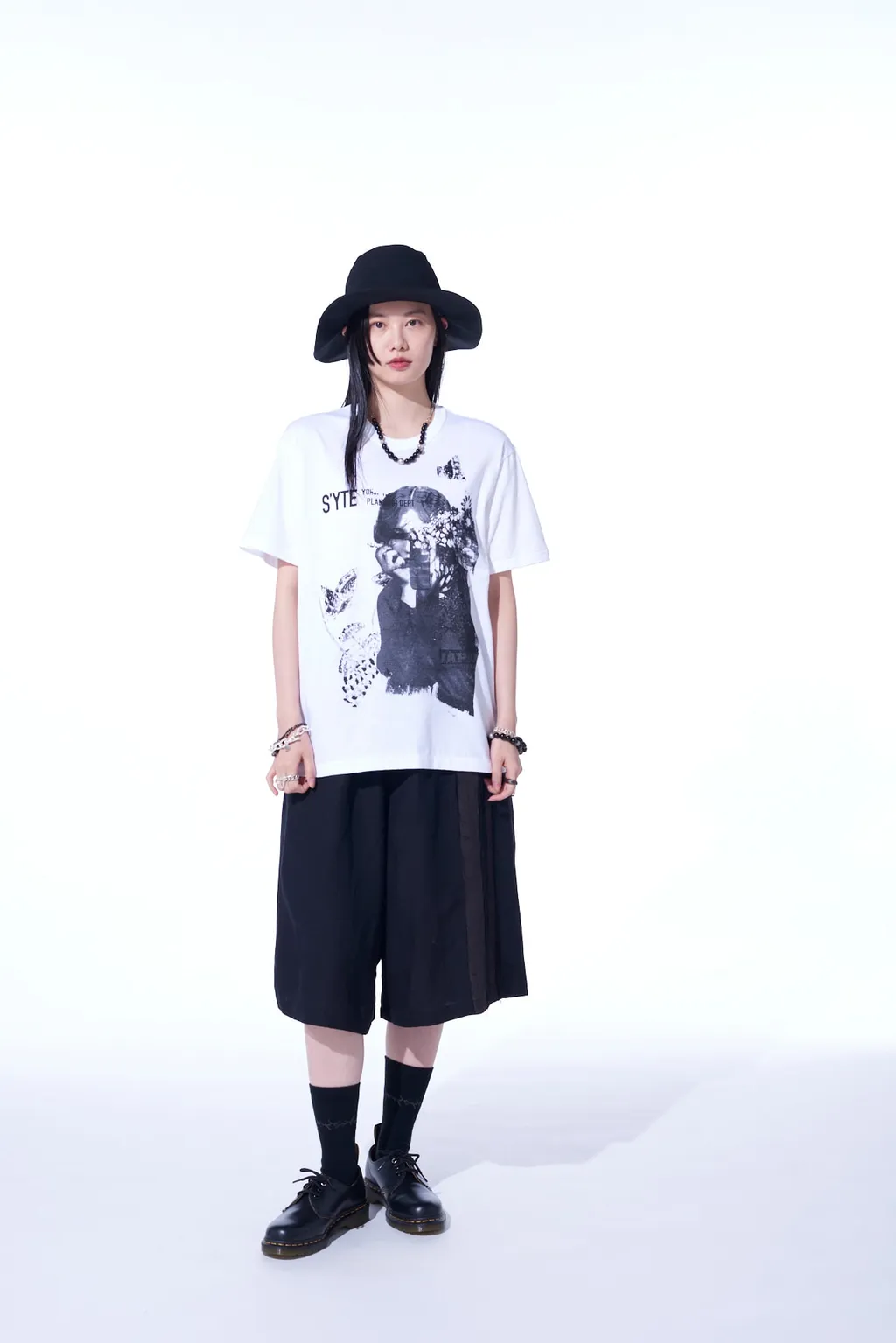 Graphic T-Shirt Cigarettes And Butterflies