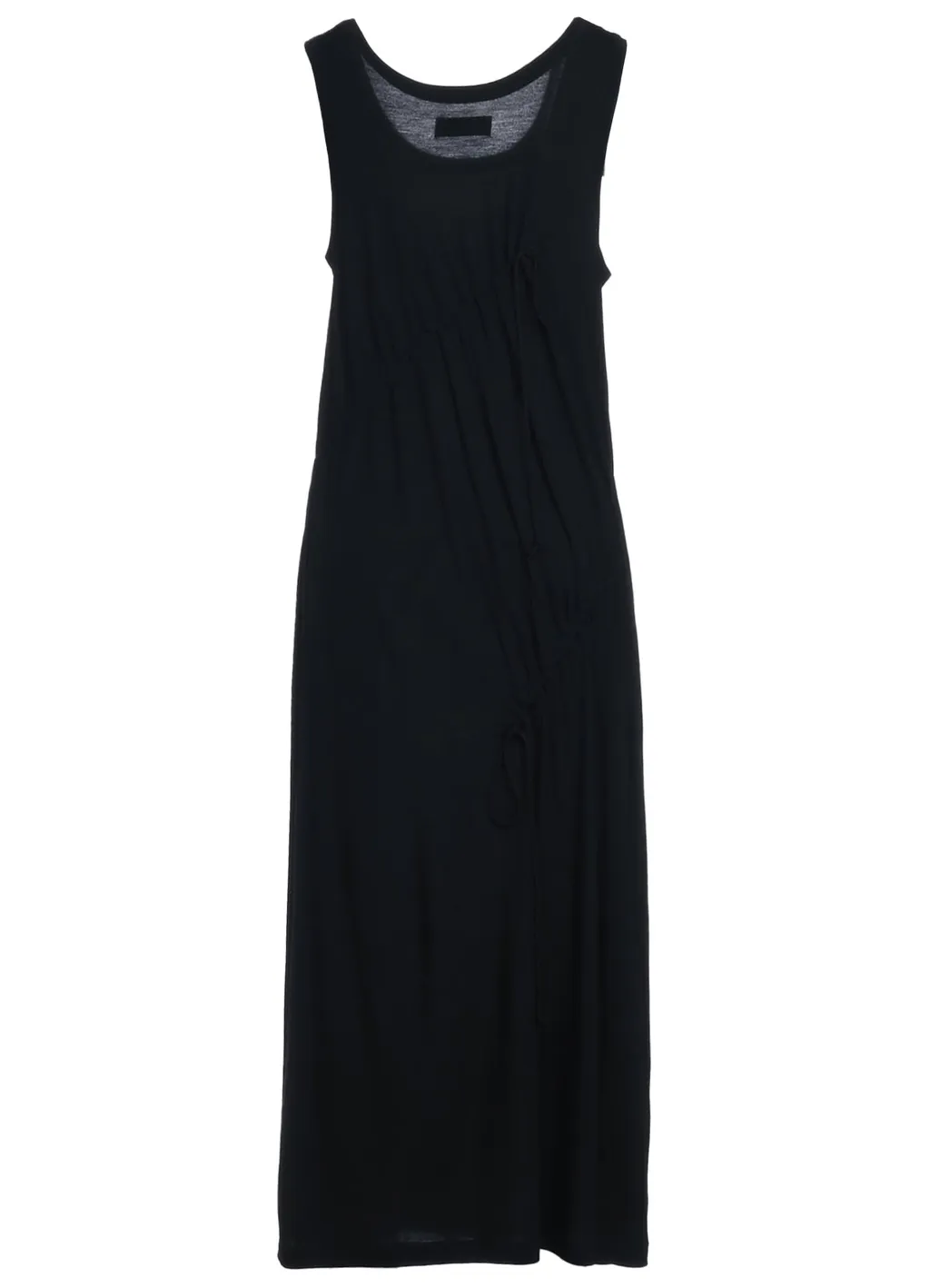 Rayon Jersey Strings Gathered Dress