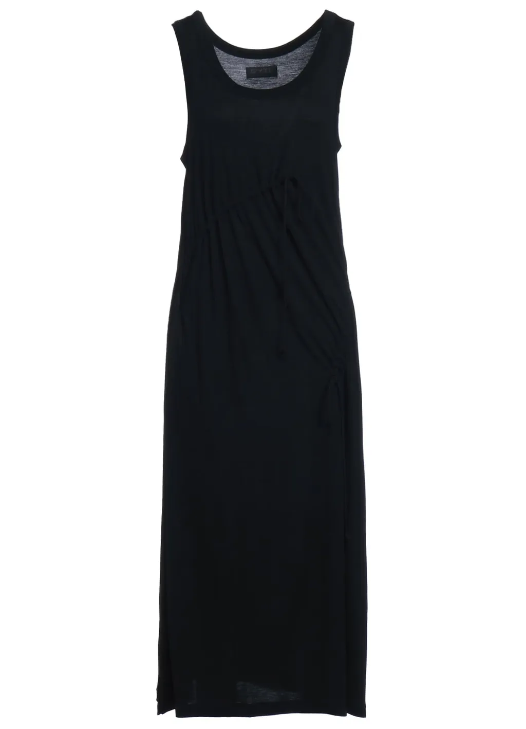 Rayon Jersey Strings Gathered Dress