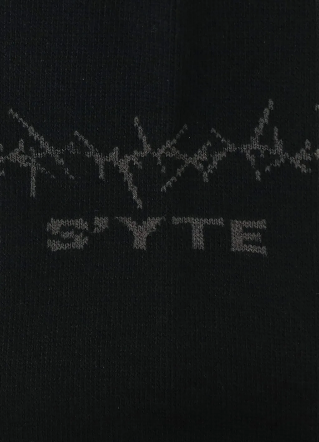 Cotton Plain Stitch Thorny Pattern Socks