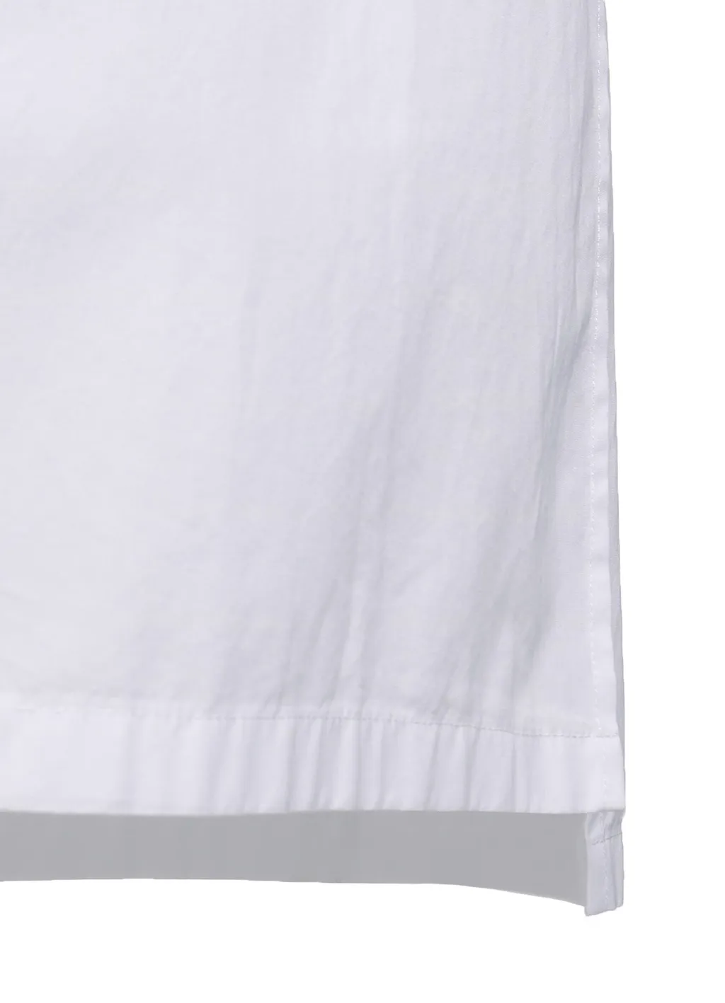 Cotton Broad Cloth Oversized Long Shirt With Gathered Strings