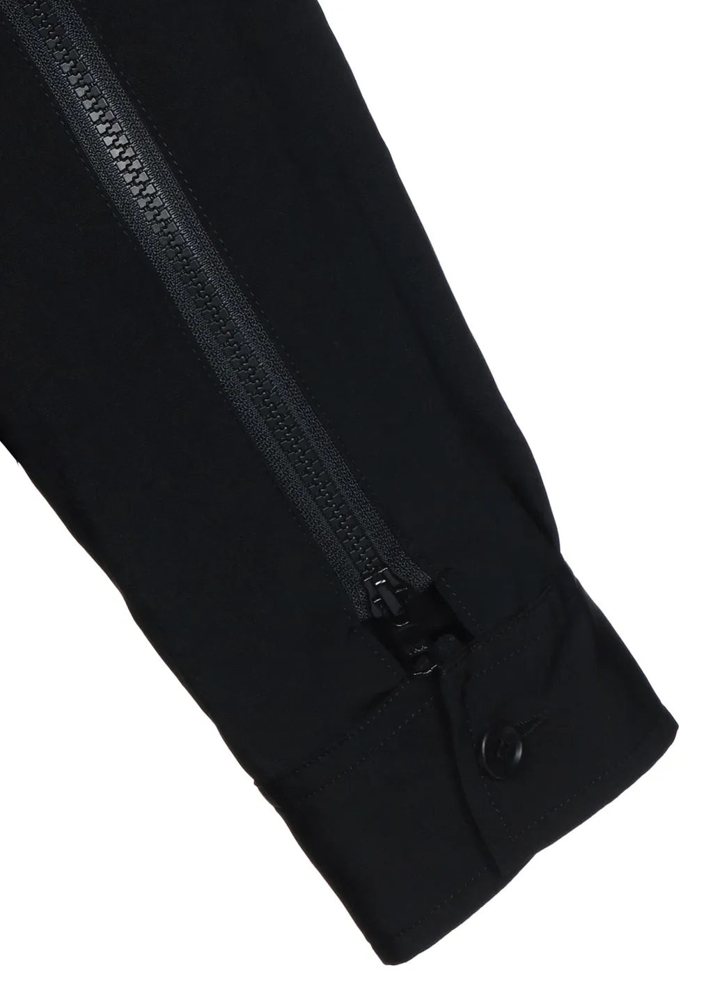 Crepe De Chine Back Yoke Zip Coat