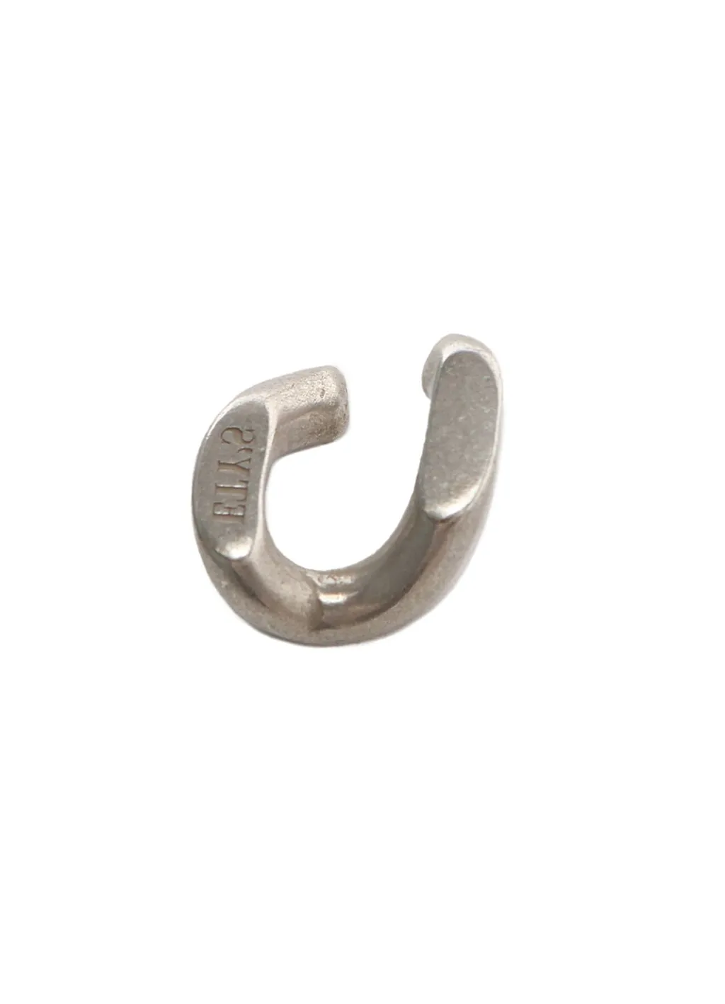 Brass Curved Chain Ear Cuff