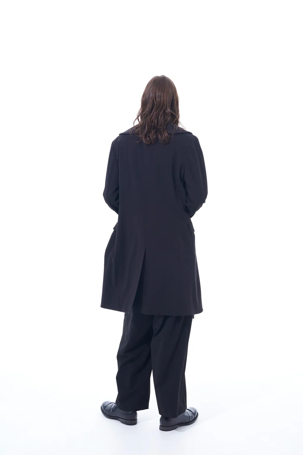 Pe/Rayon Gabardine Stretch Shawl Collar Jacket