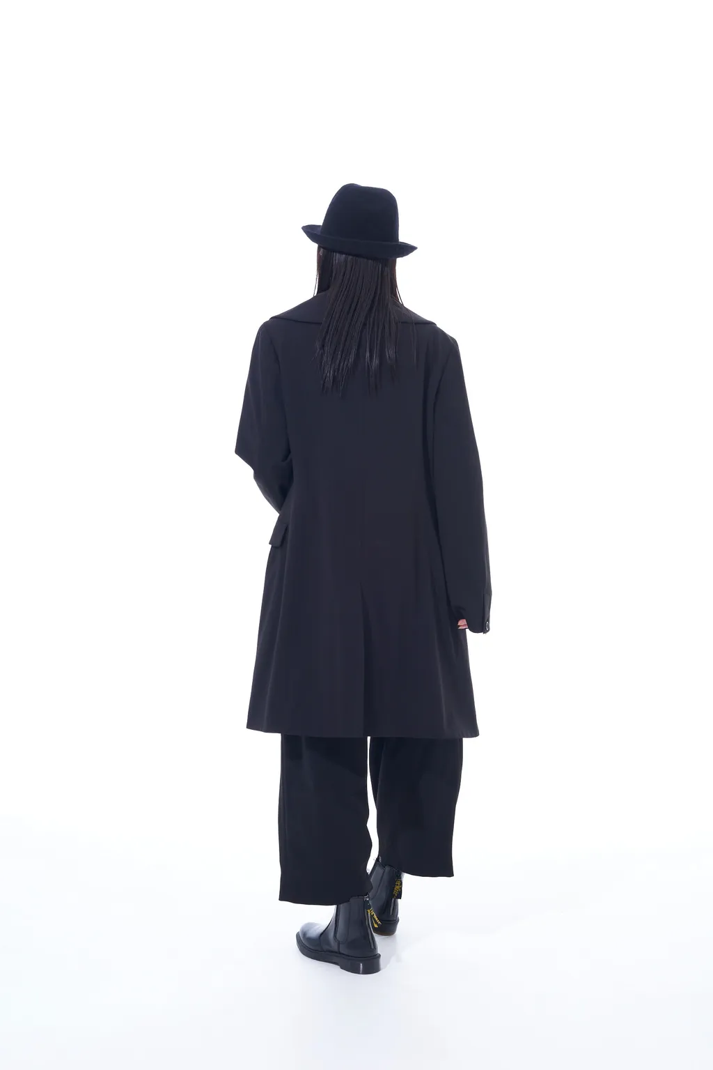 Pe/Rayon Gabardine Stretch Shawl Collar Jacket